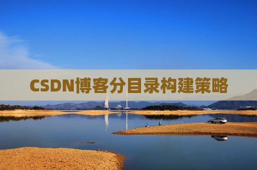 CSDN博客分目录构建策略